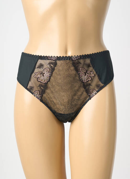 Tanga stretch noir PRIMA DONNA femme