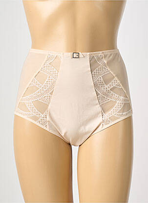Culotte haute bi-matiére rose EMPREINTE femme