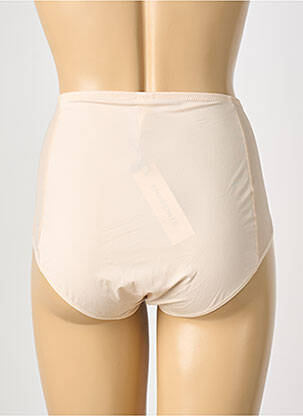 Culotte haute bi-matiére rose EMPREINTE femme