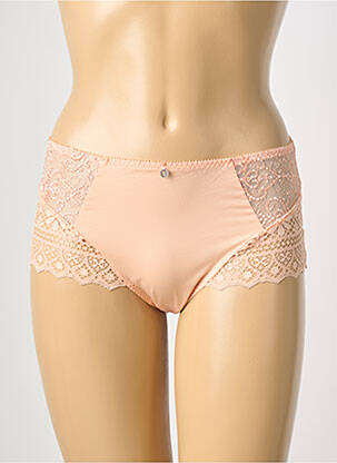 Shorty effet matière satinée rose EMPREINTE femme