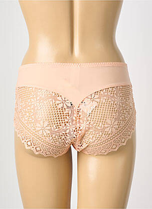 Shorty effet matière satinée rose EMPREINTE femme