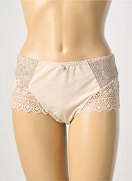Shorty bi-matiére rose EMPREINTE femme
