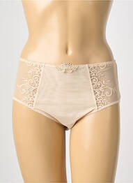 Culotte haute bi-matiére rose EMPREINTE femme