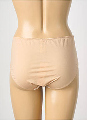 Culotte haute bi-matiére rose EMPREINTE femme