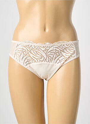 Culotte tissage satiné rose EMPREINTE femme