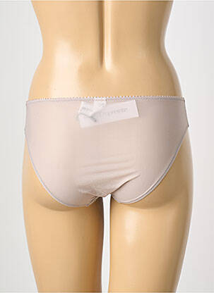 Culotte tissage satiné gris EMPREINTE femme