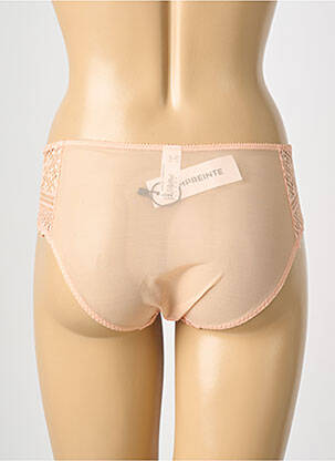 Shorty tissage satiné rose EMPREINTE femme