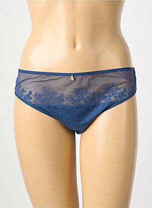 Culotte stretch bleu EMPREINTE femme