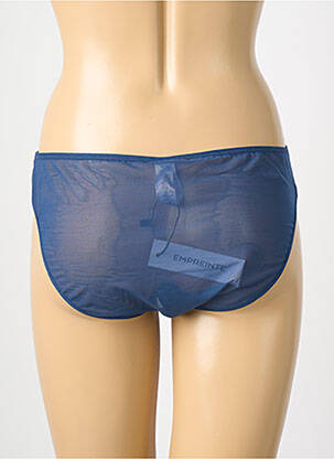 Culotte stretch bleu EMPREINTE femme