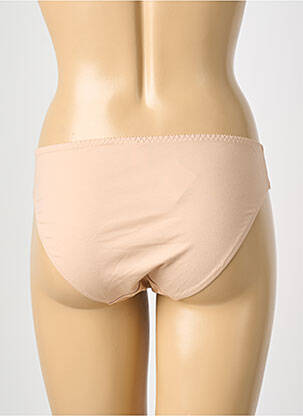 Culotte tissage satiné beige EMPREINTE femme