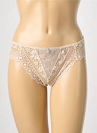 Tanga stretch rose EMPREINTE femme