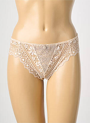 Tanga rose EMPREINTE femme