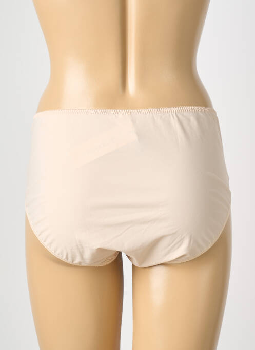 Culotte haute bi-matiére rose EMPREINTE femme