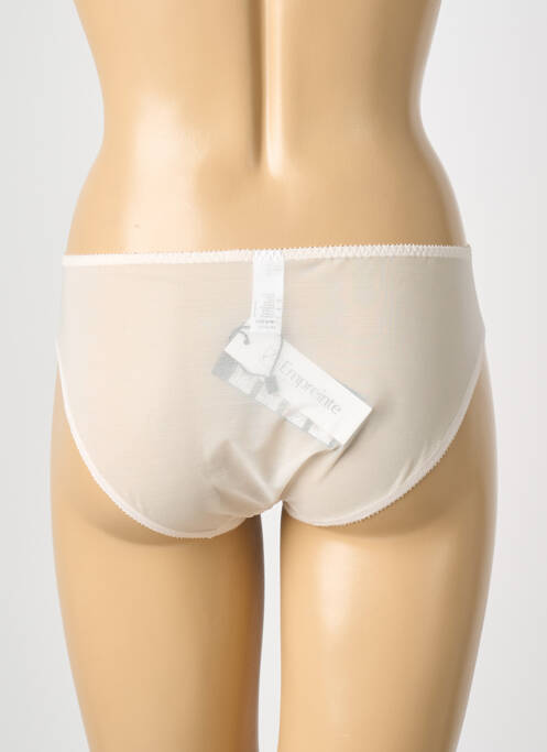 Culotte tissage satiné rose EMPREINTE femme