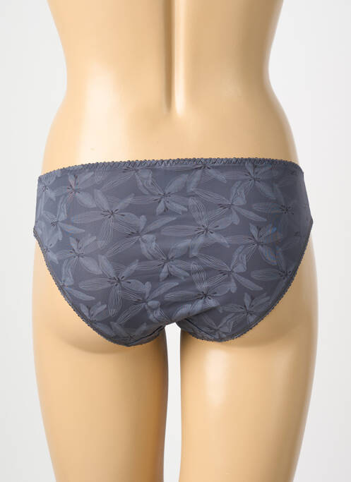 Culotte tissage satiné gris EMPREINTE femme