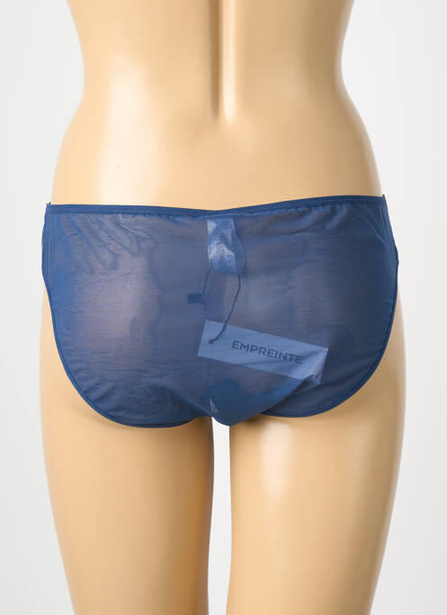 Culotte bleu EMPREINTE femme