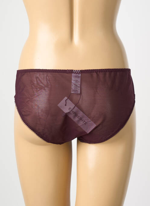 Culotte violet EMPREINTE femme
