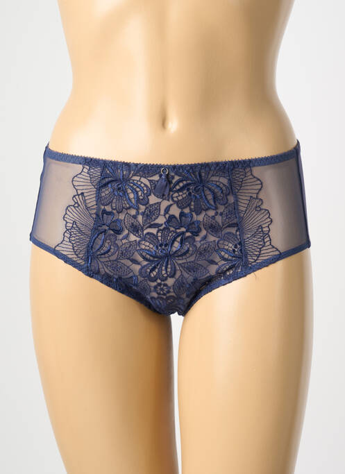 Culotte haute bleu EMPREINTE femme