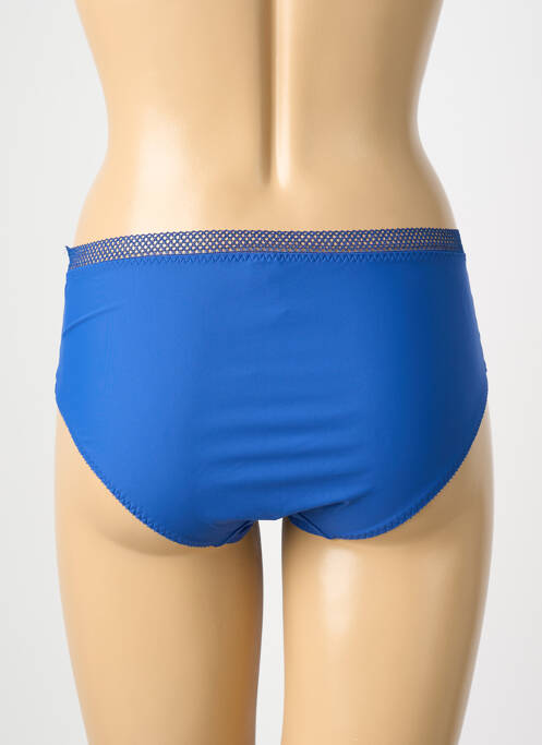 Shorty bleu EMPREINTE femme