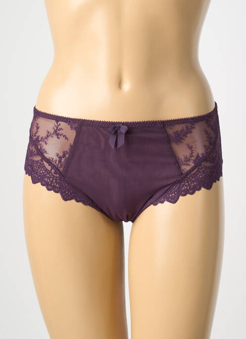 Shorty violet EMPREINTE femme