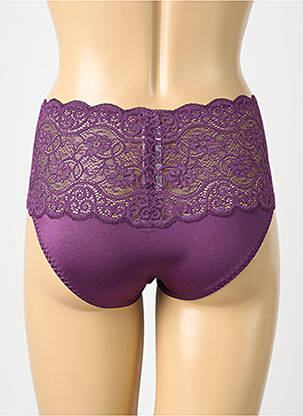 Culotte broderie violet TRIUMPH femme