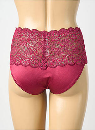 Culotte broderie rouge TRIUMPH femme