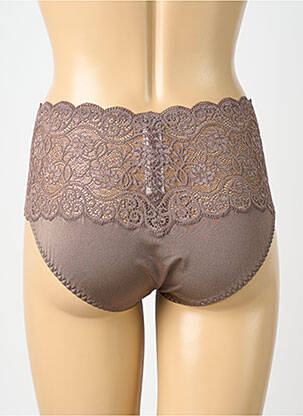 Culotte broderie marron TRIUMPH femme