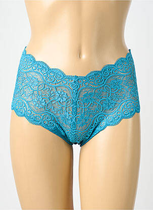 Culotte broderie bleu fonce TRIUMPH femme