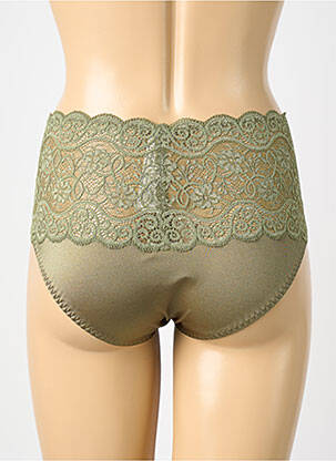 Culotte broderie vert TRIUMPH femme