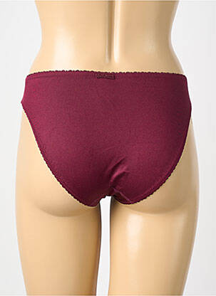 Culotte broderie rouge CONTURELLE femme