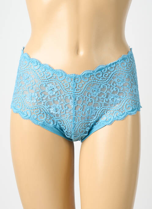 Culotte broderie bleu TRIUMPH femme