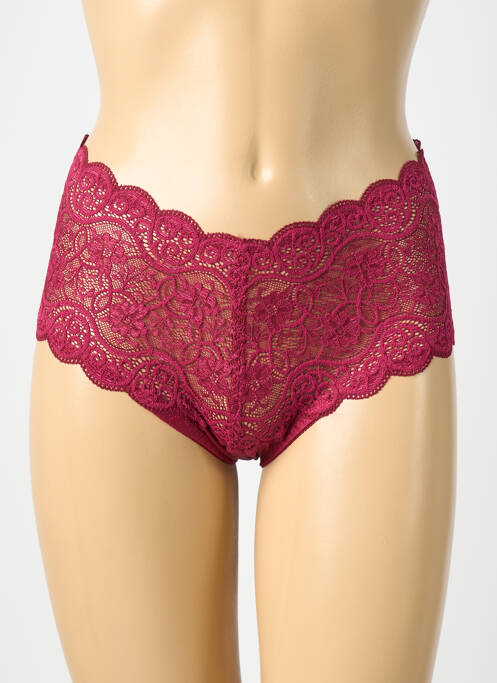 Culotte broderie rouge TRIUMPH femme