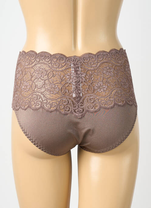 Culotte broderie marron TRIUMPH femme