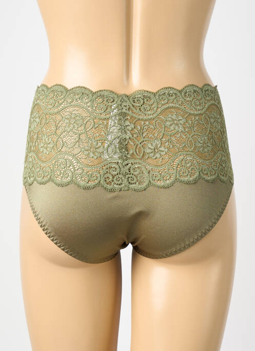 Culotte broderie vert TRIUMPH femme