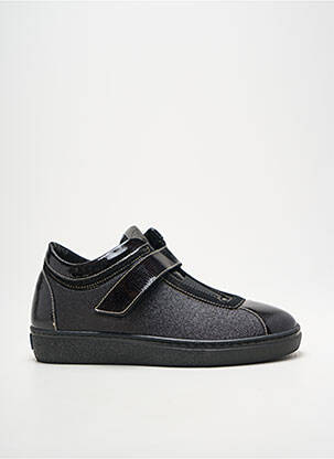 Chaussures de confort bout rond talon plat jusqu'à 3cm noir HERGOS femme