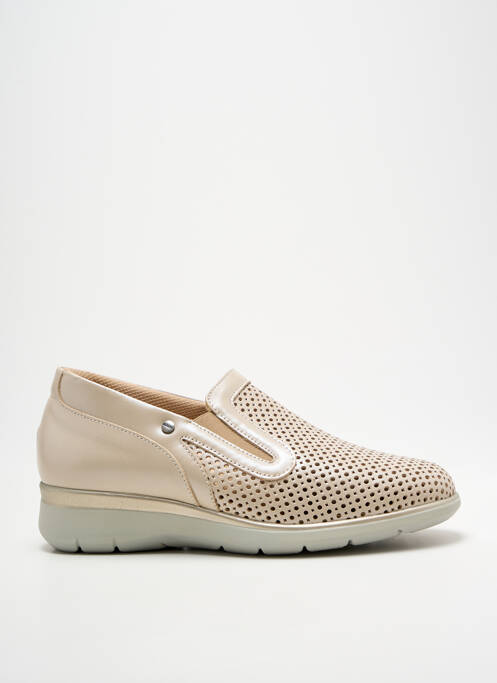 Mocassins beige HERGOS femme