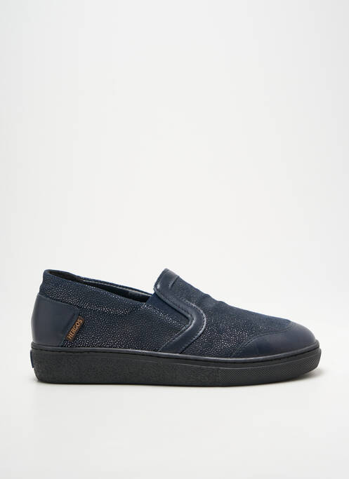 Slip ons bleu HERGOS femme