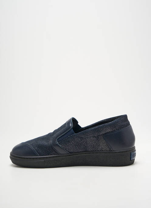 Slip ons bleu HERGOS femme