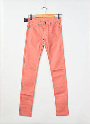 Pantalon slim poches rose CHEAP MONDAY femme