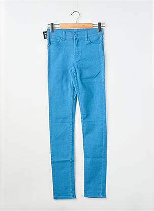 Pantalon slim bleu CHEAP MONDAY femme