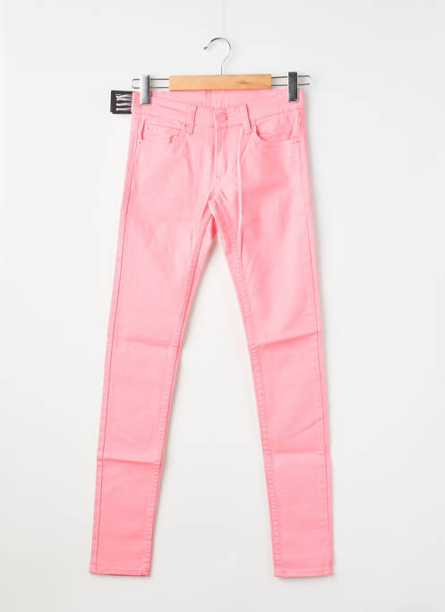 Pantalon slim rose CHEAP MONDAY femme
