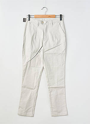 Pantalon chino tissage popeline taille normale gris CHEAP MONDAY femme