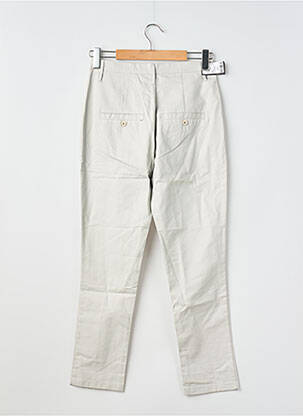 Pantalon chino tissage popeline taille normale gris CHEAP MONDAY femme