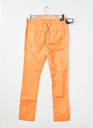 Pantalon chino tissage popeline taille normale orange CHEAP MONDAY femme