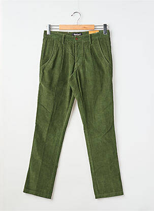 Pantalon chino poches taille normale vert FARAH VINTAGE homme