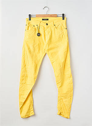 Pantalon slim stretch taille normale jaune IMPERIAL homme