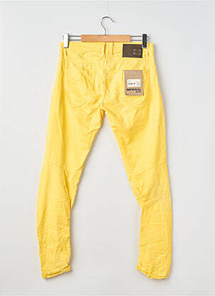 Pantalon slim stretch taille normale jaune IMPERIAL homme