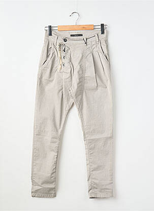 Pantalon chino stretch taille normale gris XAGON MAN homme