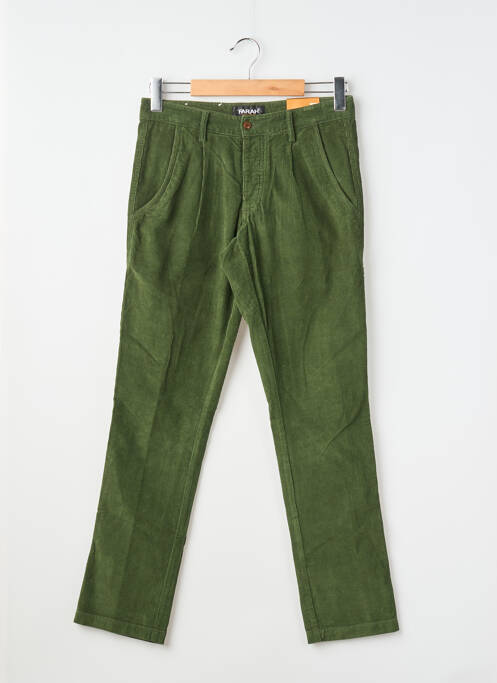 Pantalon chino poches taille normale vert FARAH VINTAGE homme