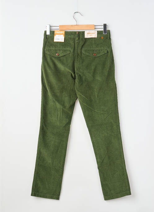 Pantalon chino poches taille normale vert FARAH VINTAGE homme